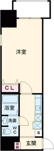 ダイドーメゾン神戸元町の間取り画像