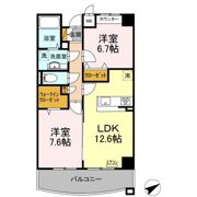 ベルファミーユ高根台Ⅲの間取り画像