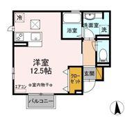 ペシュールの間取り画像