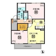 アルカイックシャトー 東館の間取り画像