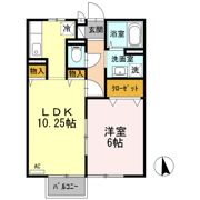 アンジェリーナ ABの間取り画像