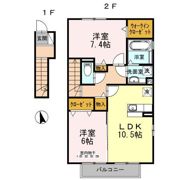 ソレイユ浦里の間取り画像