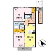 梟の杜コート B棟の間取り画像