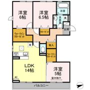 D-roomピジョンの間取り画像