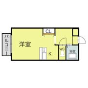カルフール大通東の間取り画像
