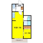 Monter(モンテ)の間取り画像