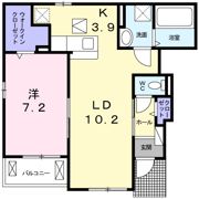 ネオ・クレメント Bの間取り画像