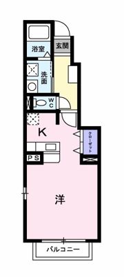 フリーデの間取り画像