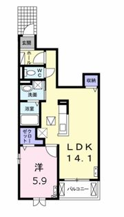 サンリット メゾンの間取り画像