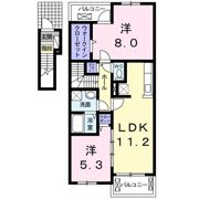 サンヒルズ鴻之台Ⅱの間取り画像