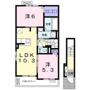 シュシュメゾンぴあのルタンの間取り画像