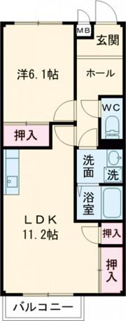 Joy Fieldの間取り画像