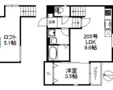 アーバンテラス呉服元町の間取り画像