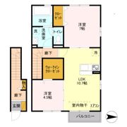 スマイルハイツの間取り画像