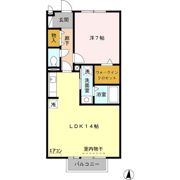 ベイサージュの間取り画像