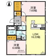 モンパレスの間取り画像