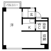 アサヒコートハウスの間取り画像