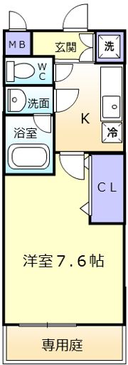 カサ リラの間取り画像