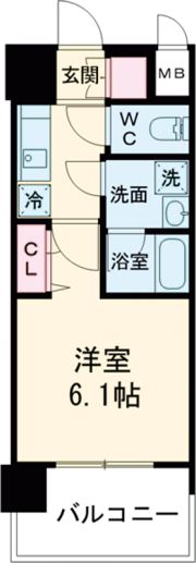 レオンコンフォート神戸ハーバーウエストの間取り画像