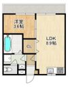 modern palazzo J-BLUEの間取り画像