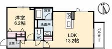 グランベレオ林道駅前の間取り画像