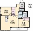 グランベレオ林道駅前の間取り画像