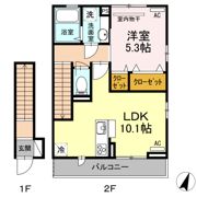 Casa Con Patioの間取り画像