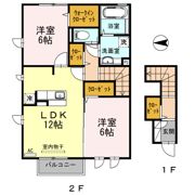 セントポーリアの間取り画像