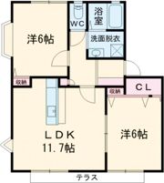 アラミカホライズンの間取り画像