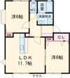 アラミカホライズンの間取り画像