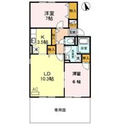 サンマルシェ B棟の間取り画像