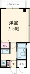 ベルトピア姫路Iの間取り画像