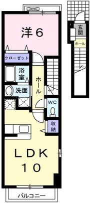 サンセールⅤの間取り画像