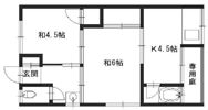 高芝荘の間取り画像