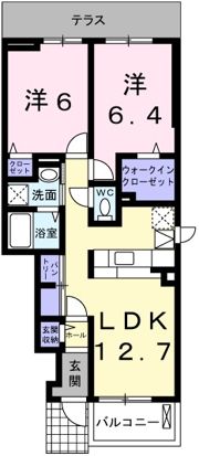 ベル・セーズⅡの間取り画像