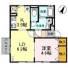 シャルマン八代の間取り画像
