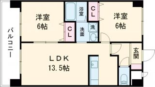 パークヒル保立の間取り画像