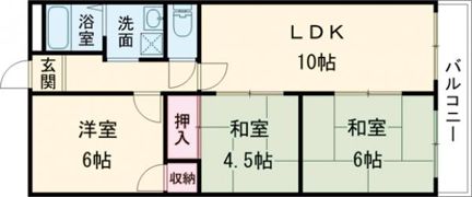 ウィスタリアの間取り画像