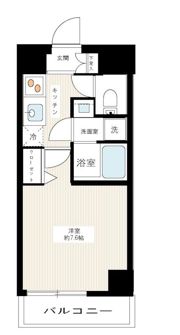 MAXIV武蔵新城の間取り画像
