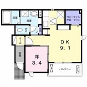 ベールブリーズ Ⅱの間取り画像