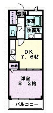 サン天神の間取り画像