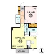 ティアラ Aの間取り画像