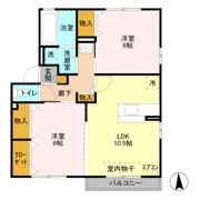 さざんか Aの間取り画像