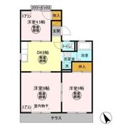 シティウィングCD Cの間取り画像