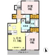 グランドソレーユの間取り画像