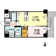 RESIDENCE丸の内七間町の間取り画像