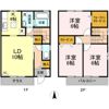 リビングタウン万々 B棟の間取り画像