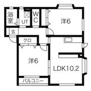 プランドール白鳥の間取り画像