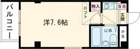 フラッツ郡山の間取り画像