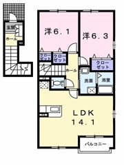 サンライズ・ヒルの間取り画像